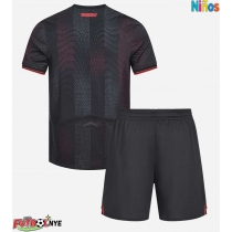 Camiseta Bayer Leverkusen Primera Equipación para niños 2025-26 manga corta (+ pantalones cortos)
